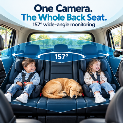 Baby View (Cat) - Baby Car Camera | Apple CarPlay & Android Auto